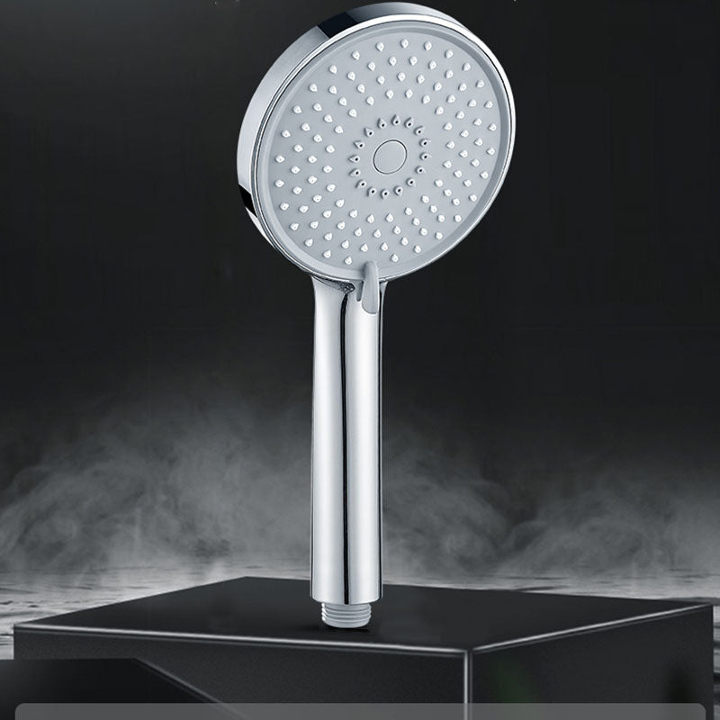 Lisslune | Round Handheld Shower Head with Self-Cleaning Wall-Mounted Shower Head