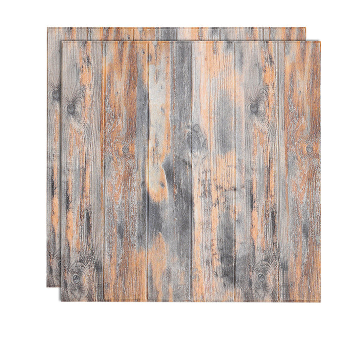 Lisslune | PVC Wall Paneling Smooth Wall Indoor Living Room Planks Set of 2