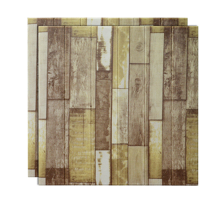 Lisslune | PVC Wall Paneling Smooth Wall Indoor Living Room Planks Set of 2