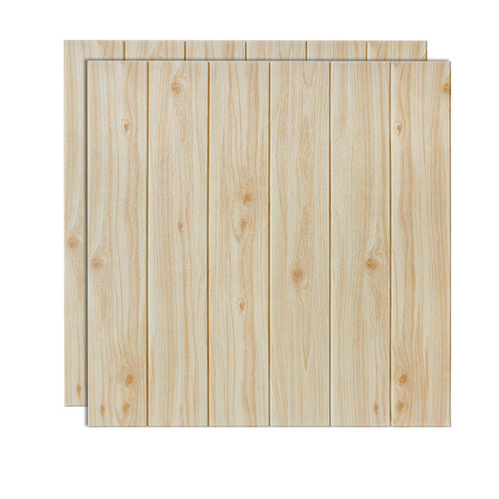 Lisslune | PVC Wall Paneling Smooth Wall Indoor Living Room Planks Set of 2