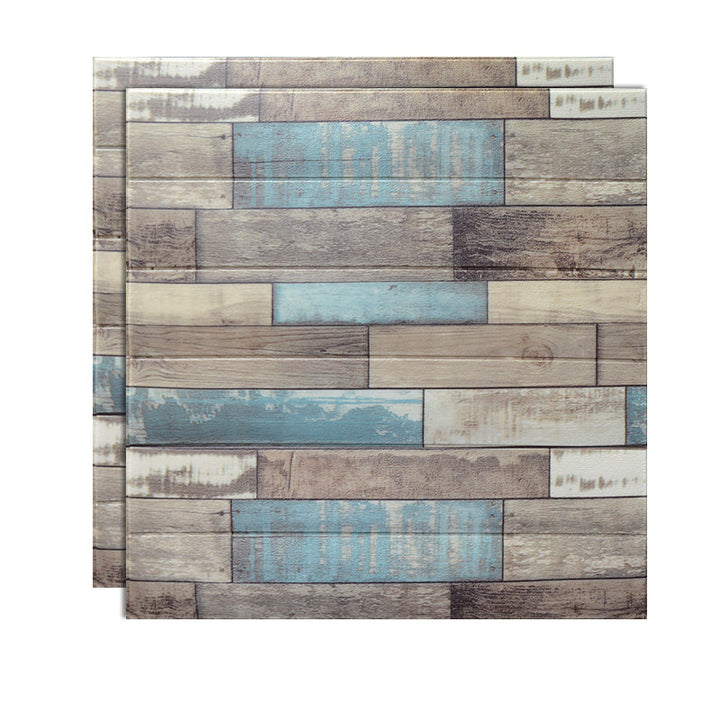 Lisslune | PVC Wall Paneling Smooth Wall Indoor Living Room Planks Set of 2