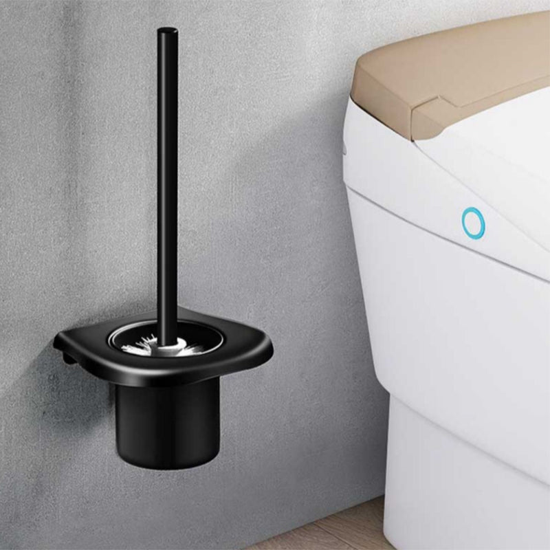 Lisslune | Modern Aluminum Bathroom Hardware Set Black Bathroom Accessories Set