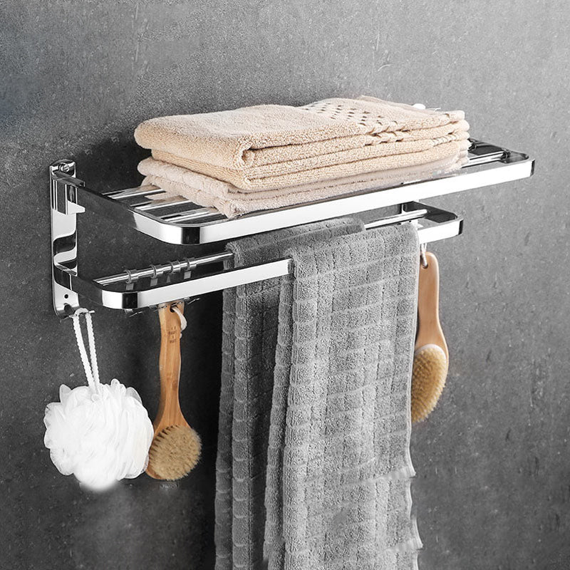 Lisslune | Modern Stainless Steel Bathroom Set Silver Bathroom Accessory Set