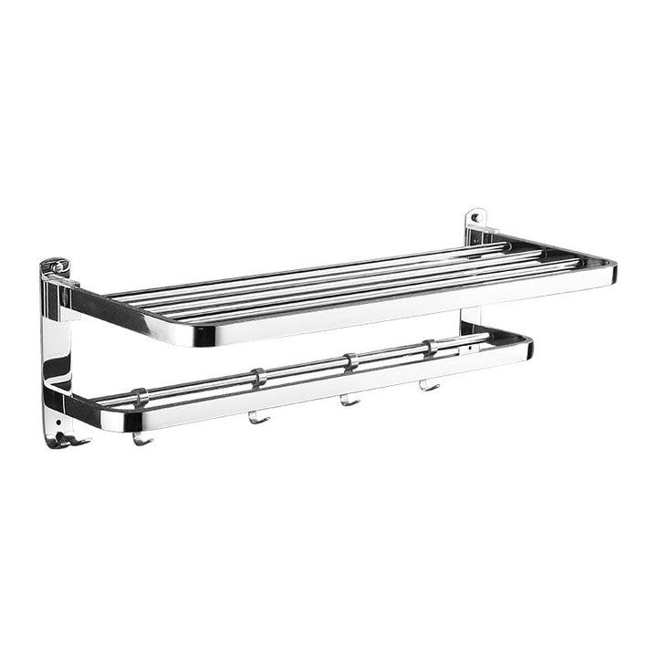 Lisslune | Modern Stainless Steel Bathroom Set Silver Bathroom Accessory Set