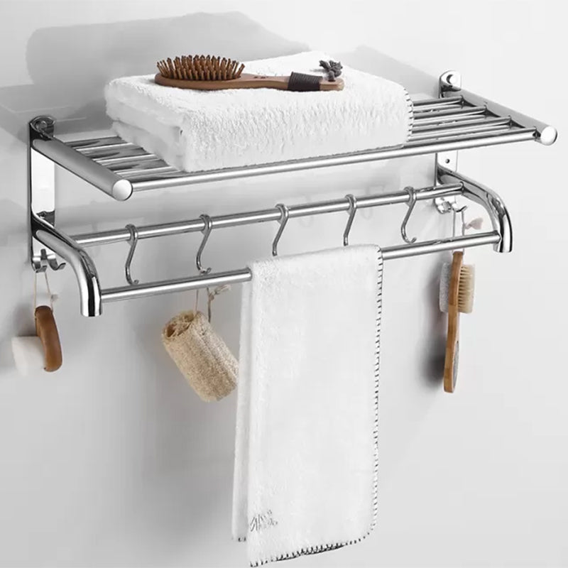 Lisslune | Modern Bathroom Accessory Set Stainless Steel Bathroom Shelf Bathroom Set