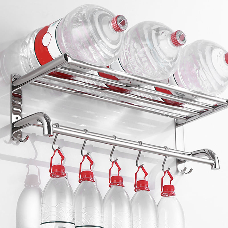 Lisslune | Modern Bathroom Accessory Set Stainless Steel Bathroom Shelf Bathroom Set