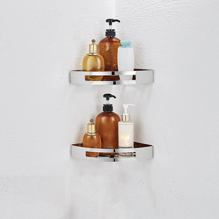 Lisslune | Modern Steel Bathroom Accessories Set Silver Bathroom Accessories Kit