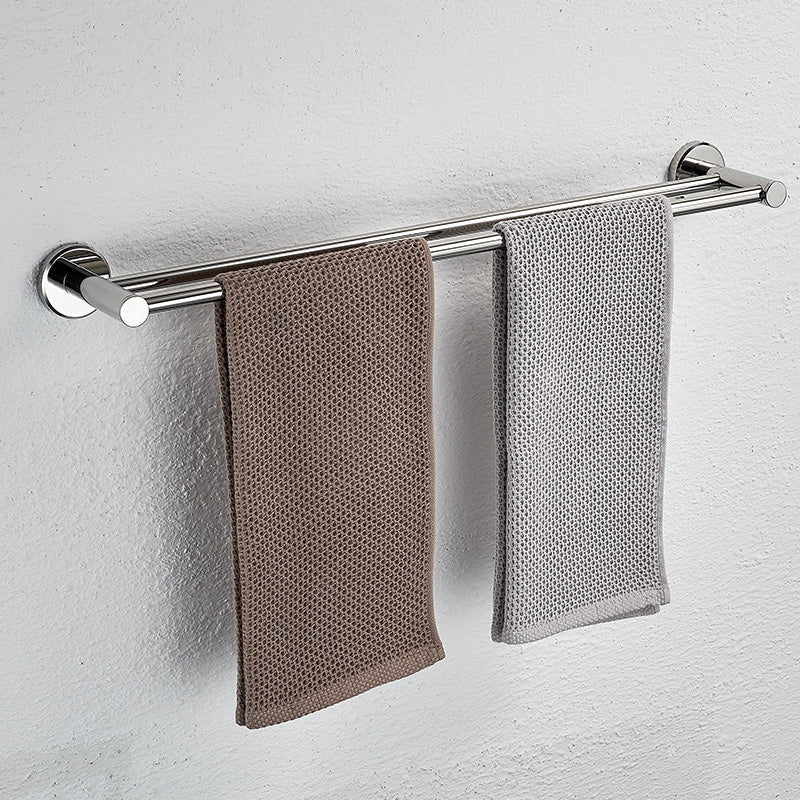 Lisslune | Modern Steel Bathroom Accessories Set Silver Bathroom Accessories Kit