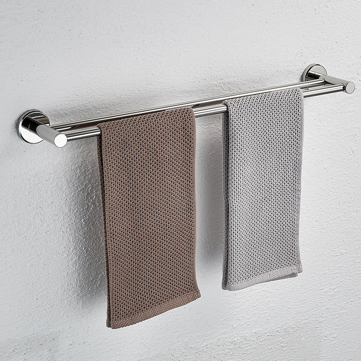 Lisslune | Modern Steel Bathroom Accessories Set Silver Bathroom Accessories Kit