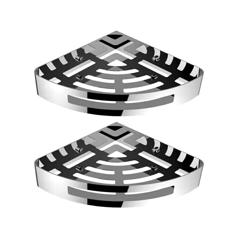 Lisslune | Modern Steel Bathroom Accessories Set Silver Bathroom Accessories Kit