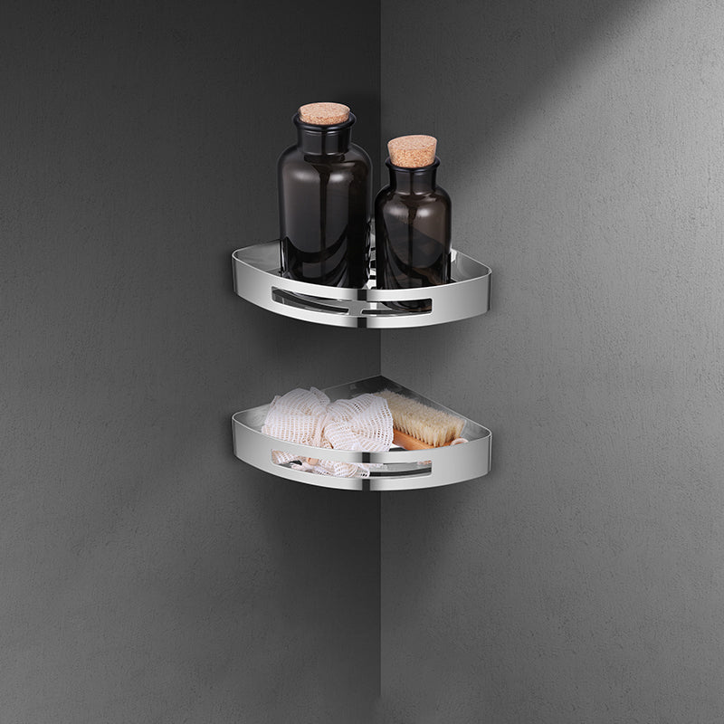 Lisslune | Modern Stainless Steel Bathroom Shelf Paper Holder Bathroom Accessories Set