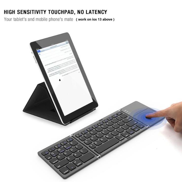 Lisslune | Wireless foldable Bluetooth keyboard, compact, foldable and ready for productivity