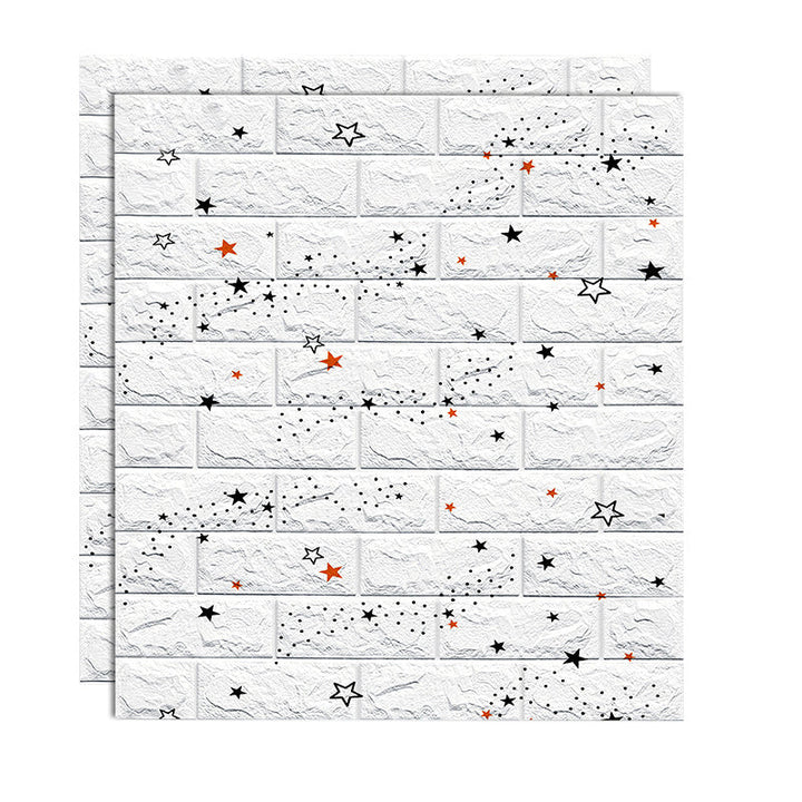 Lisslune | Modern Wall Paneling Foam Self-Adhesive 3D Embossing Interior Wall Panel