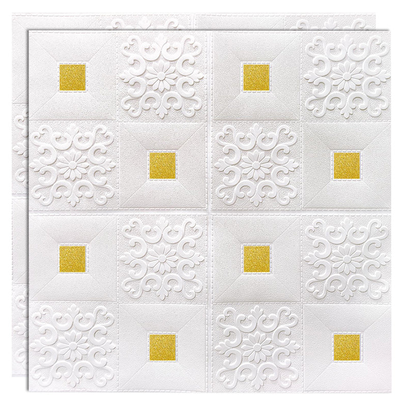Lisslune | Modern wall covering foam 3D embossed peel and stick wall panel