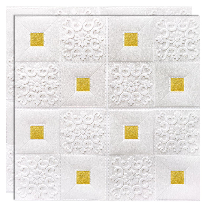 Lisslune | Modern wall covering foam 3D embossed peel and stick wall panel