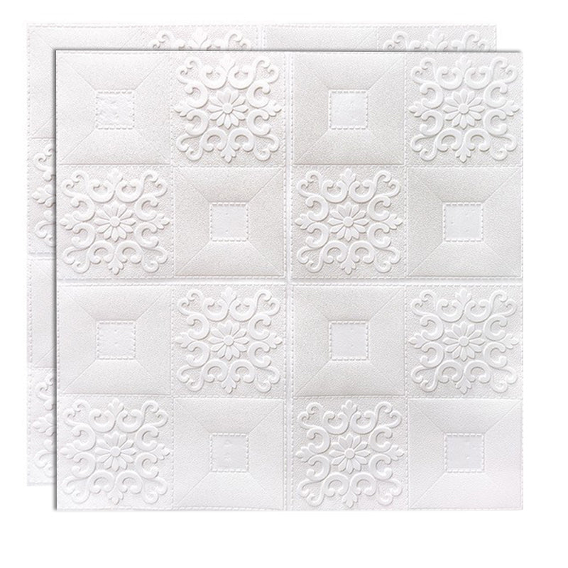 Lisslune | Modern wall covering foam 3D embossed peel and stick wall panel