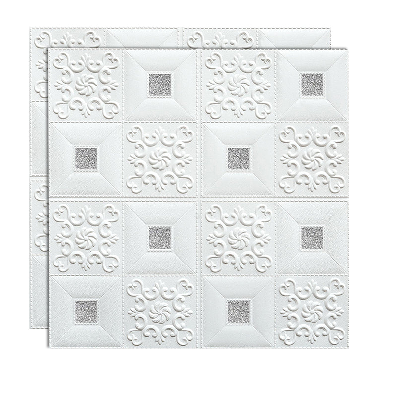 Lisslune | Modern wall covering foam 3D embossed peel and stick wall panel