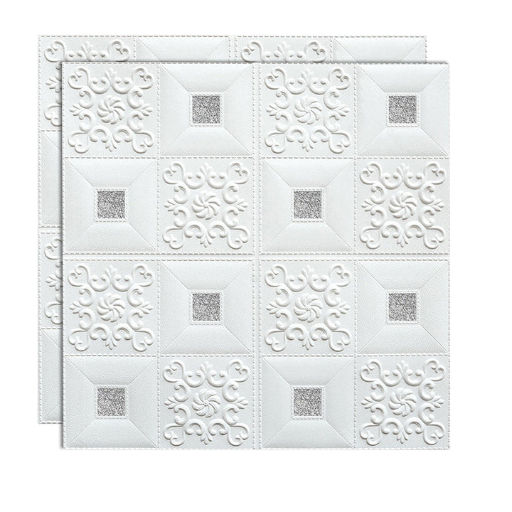 Lisslune | Modern wall covering foam 3D embossed peel and stick wall panel