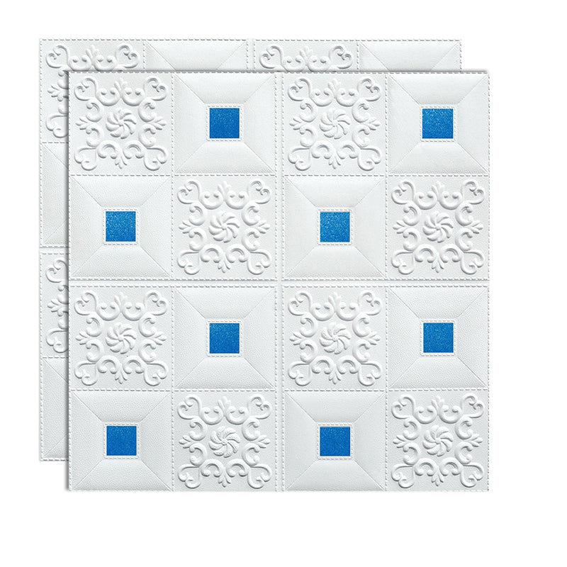 Lisslune | Modern wall covering foam 3D embossed peel and stick wall panel