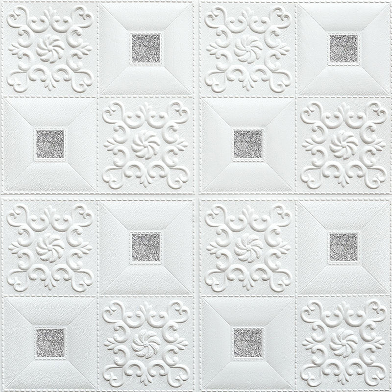 Lisslune | Modern wall covering foam 3D embossed peel and stick wall panel