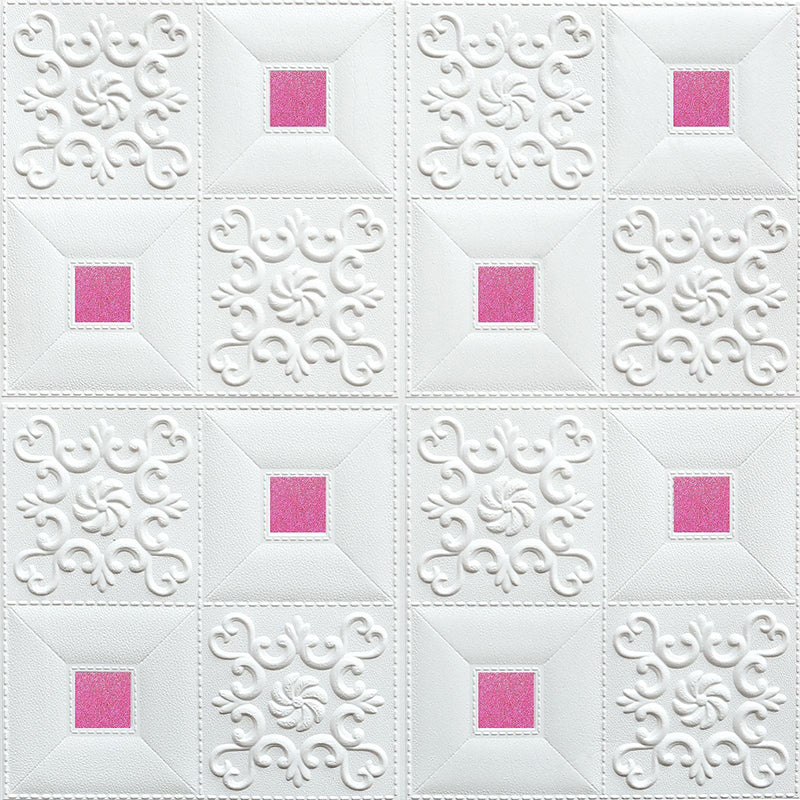 Lisslune | Modern wall covering foam 3D embossed peel and stick wall panel