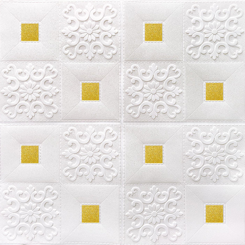 Lisslune | Modern wall covering foam 3D embossed peel and stick wall panel