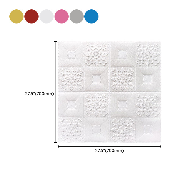 Lisslune | Modern wall covering foam 3D embossed peel and stick wall panel