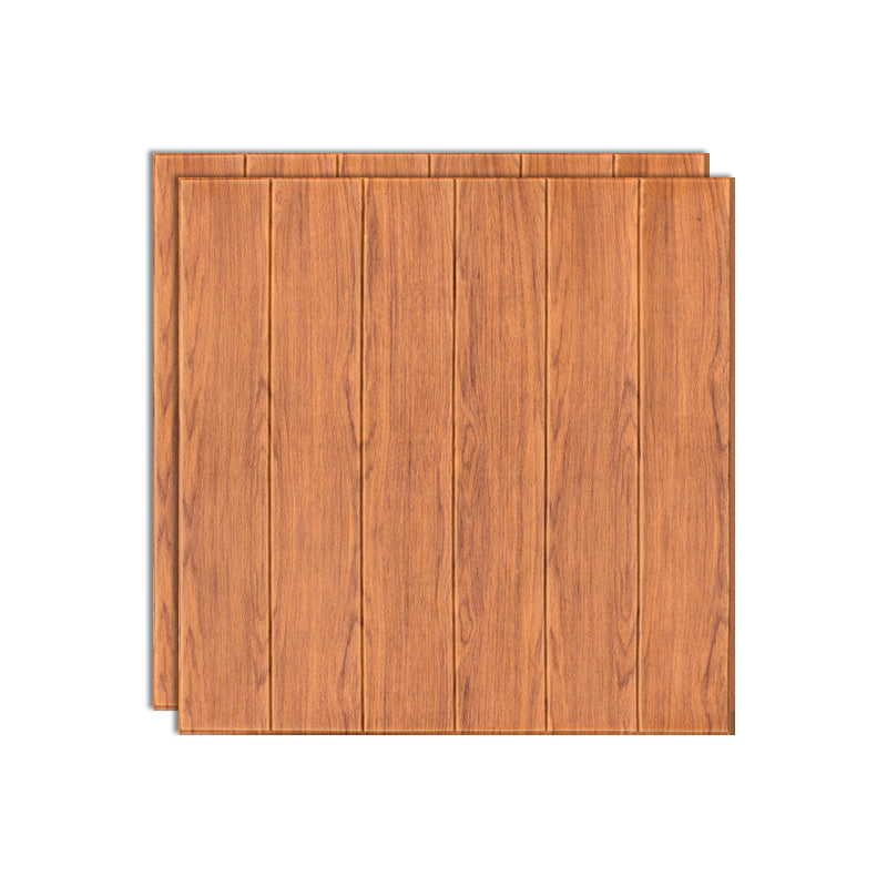 Lisslune | Wood look interior decor panels for peeling and sticking 3D relief wall cladding