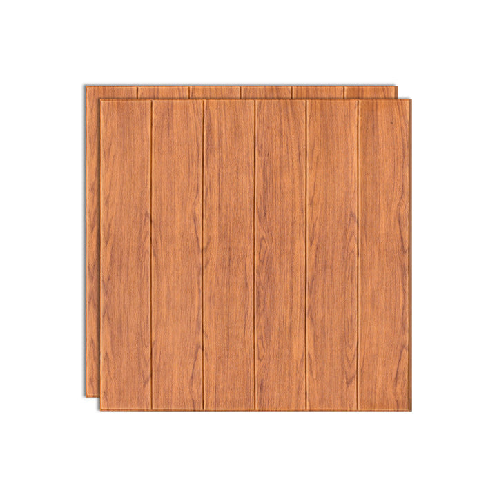 Lisslune | Wood look interior decor panels for peeling and sticking 3D relief wall cladding