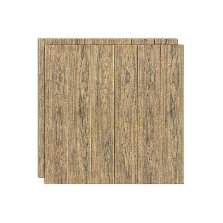 Lisslune | Wood look interior decor panels for peeling and sticking 3D relief wall cladding