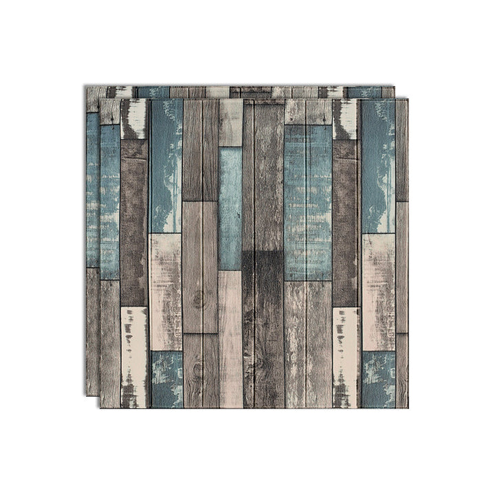 Lisslune | Wood look interior decor panels for peeling and sticking 3D relief wall cladding