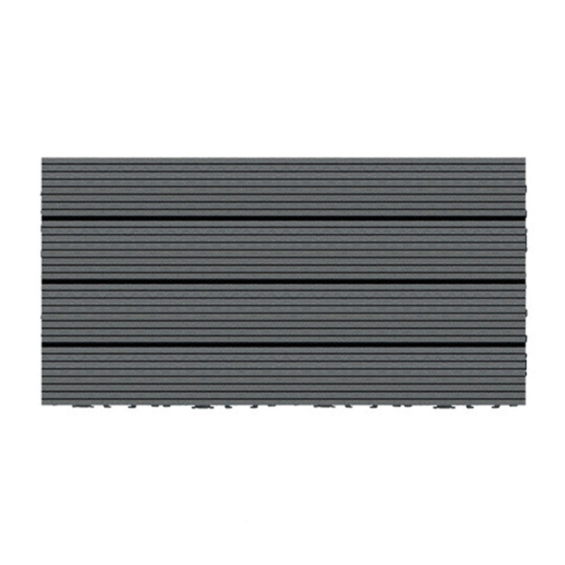 Lisslune | Wire brushed wooden floor tiles Click-Lock engineered wood for patio garden