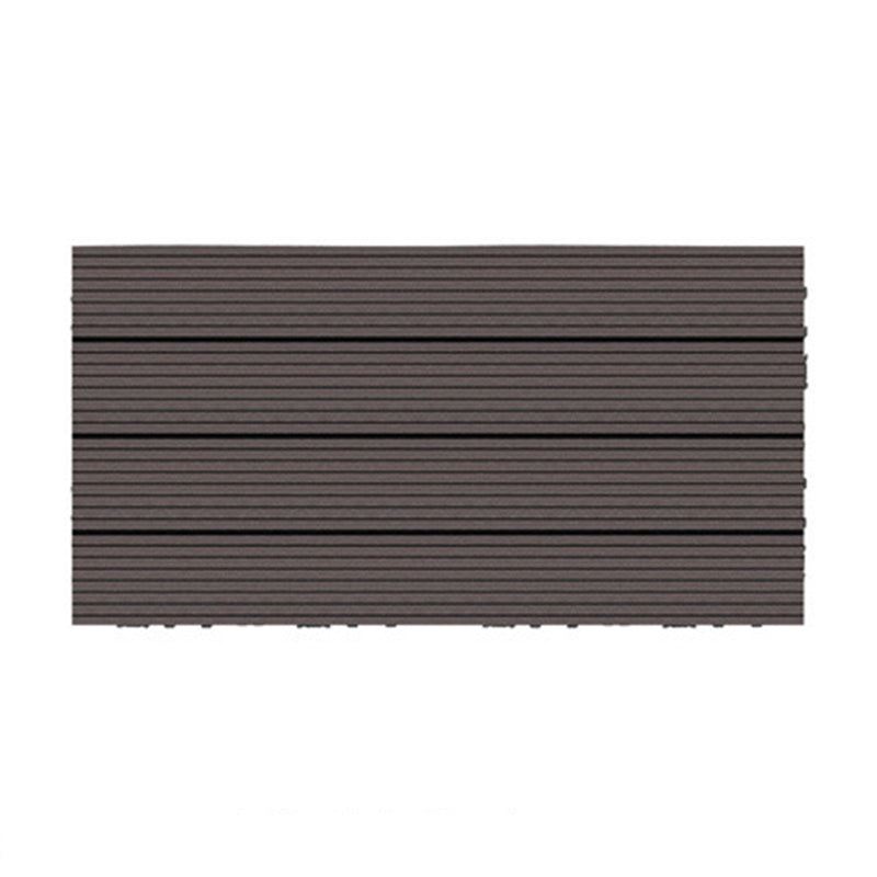 Lisslune | Wire brushed wooden floor tiles Click-Lock engineered wood for patio garden