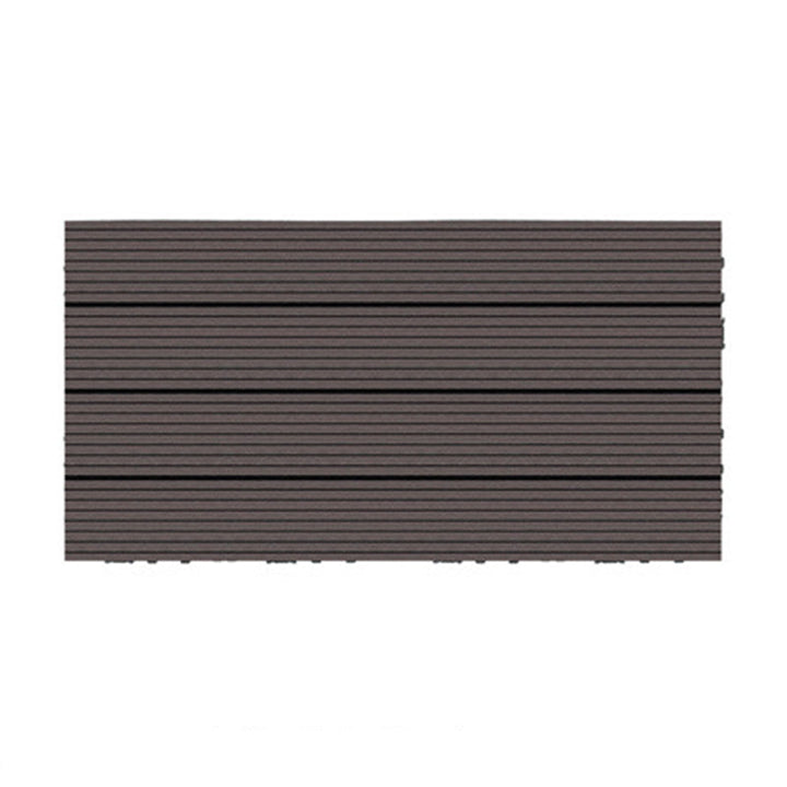 Lisslune | Wire brushed wooden floor tiles Click-Lock engineered wood for patio garden