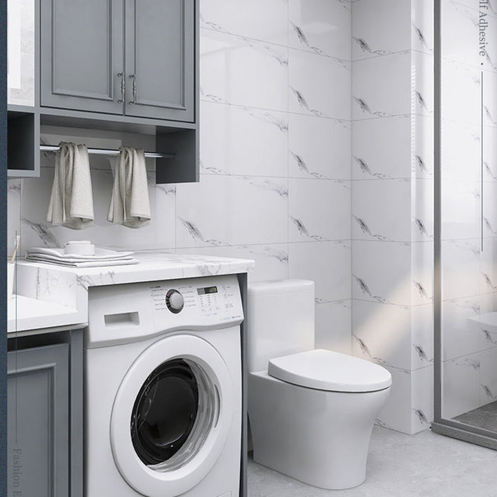 Lisslune | Modern Peel and Stick Splashback PVC Rectangular Peel and Stick Tile