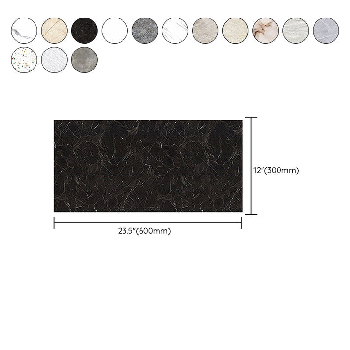 Lisslune | Modern Peel and Stick Splashback PVC Rectangular Peel and Stick Tile