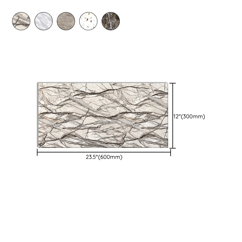 Lisslune | PVC Peel and Stick Splash Guard Tile Modern Peel & Stick Mosaic Tile