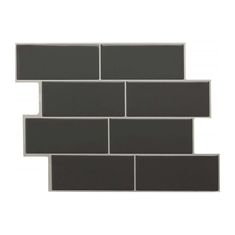 Lisslune | Modern Peel and Stick Backsplash Wall Tile PVC Peel & Stick Field Tile