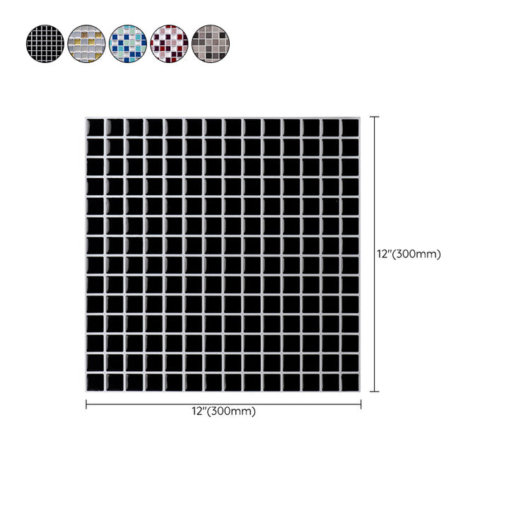 Lisslune | Modern Peel and Stick Backsplash Wall Tile PVC Peel & Stick Field Tile