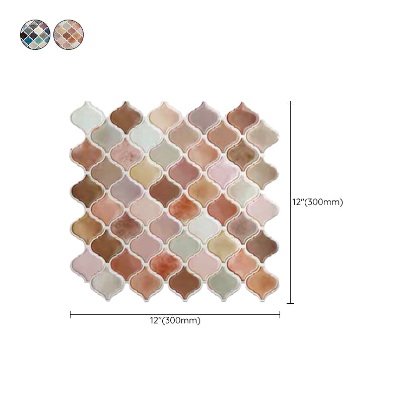 Lisslune | Modern Peel and Stick Backsplash Wall Tile PVC Peel & Stick Field Tile