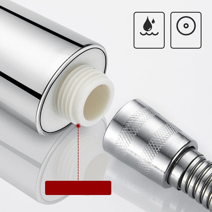 Lisslune | Modern Handheld Showerhead Self-Cleaning Wall-Mounted Showerhead