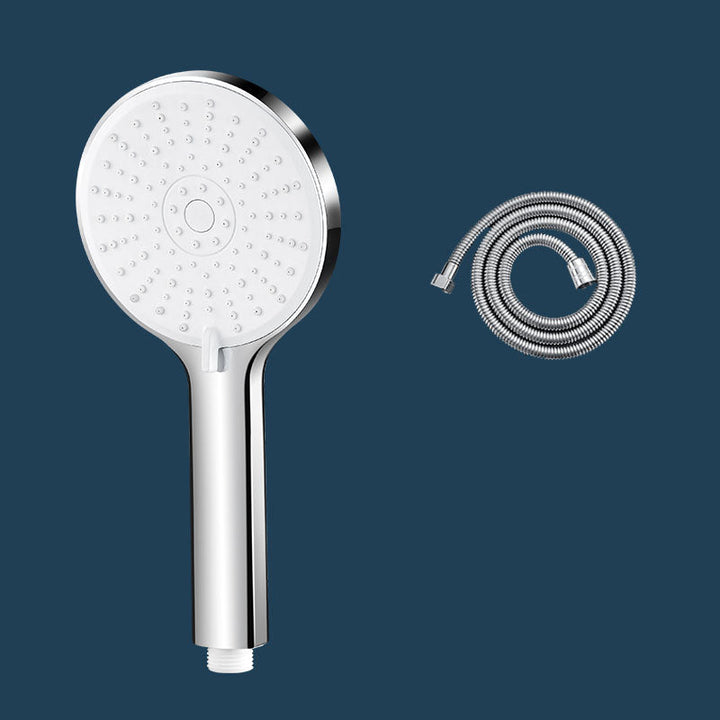 Lisslune | ABS Plastic Handheld Shower High Pressure 5 Spray Patterns Wall Mounted Showerhead