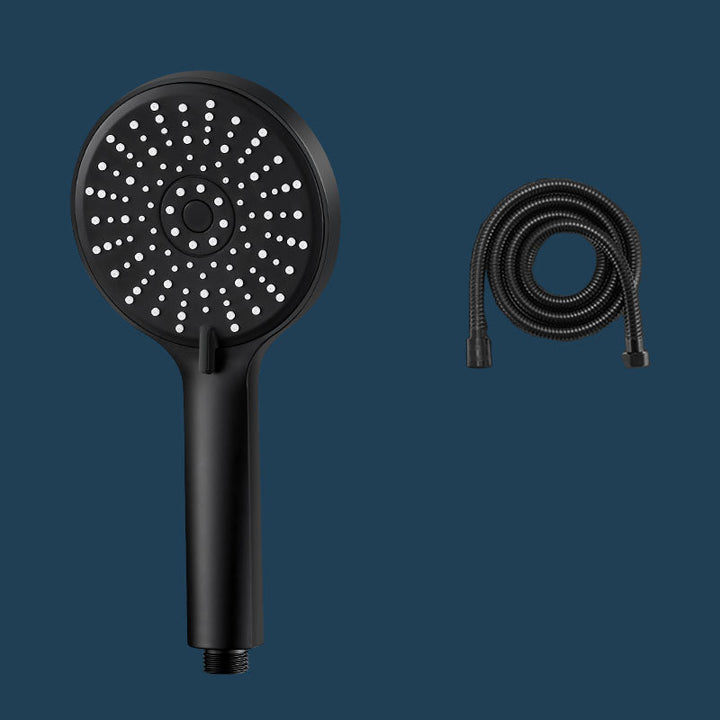 Lisslune | ABS Plastic Handheld Shower High Pressure 5 Spray Patterns Wall Mounted Showerhead