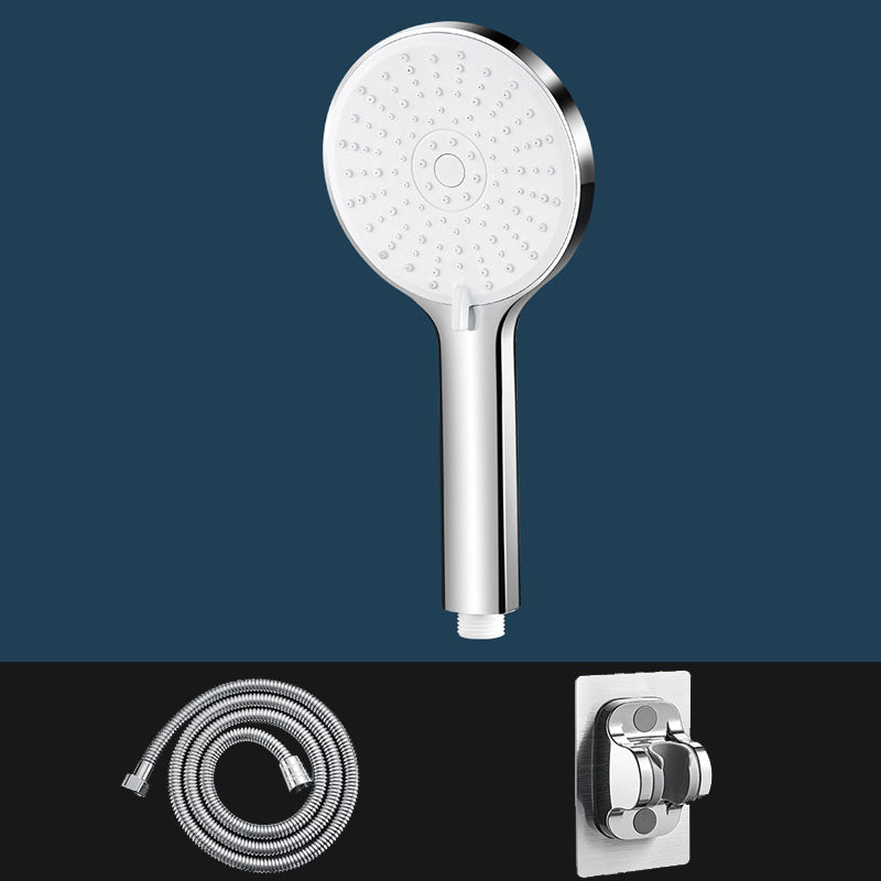 Lisslune | ABS Plastic Handheld Shower High Pressure 5 Spray Patterns Wall Mounted Showerhead