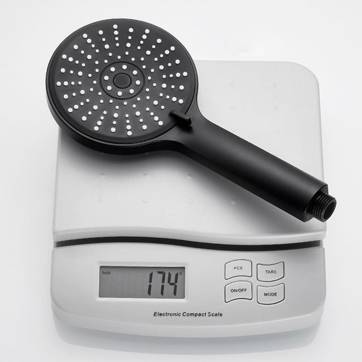 Lisslune | ABS Plastic Handheld Shower High Pressure 5 Spray Patterns Wall Mounted Showerhead