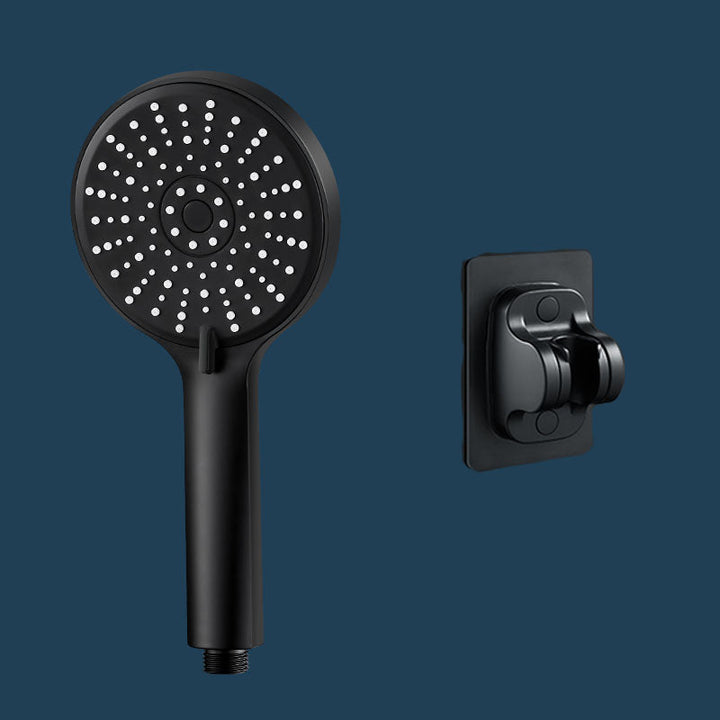 Lisslune | ABS Plastic Handheld Shower High Pressure 5 Spray Patterns Wall Mounted Showerhead
