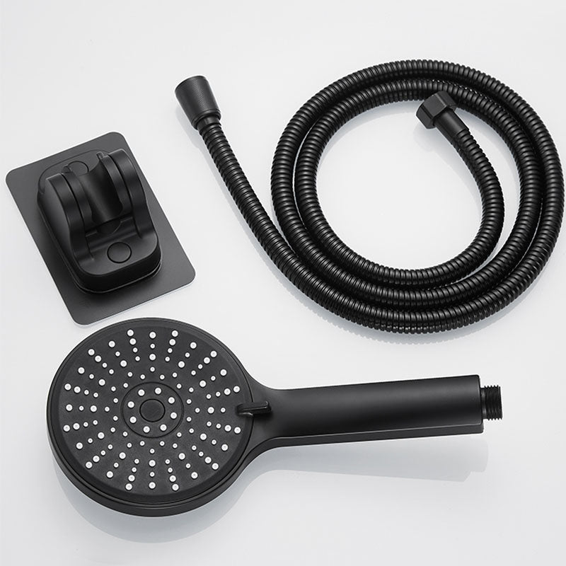Lisslune | ABS Plastic Handheld Shower High Pressure 5 Spray Patterns Wall Mounted Showerhead
