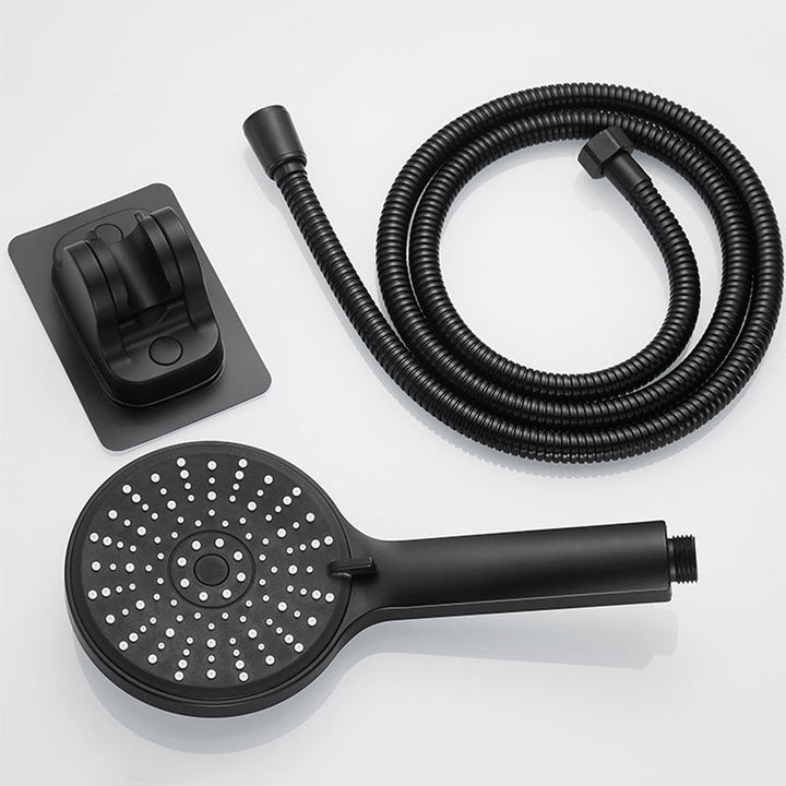Lisslune | ABS Plastic Handheld Shower High Pressure 5 Spray Patterns Wall Mounted Showerhead