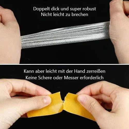 Lisslune | Double-sided Transparent Multipurpose Tape - Removes without residue