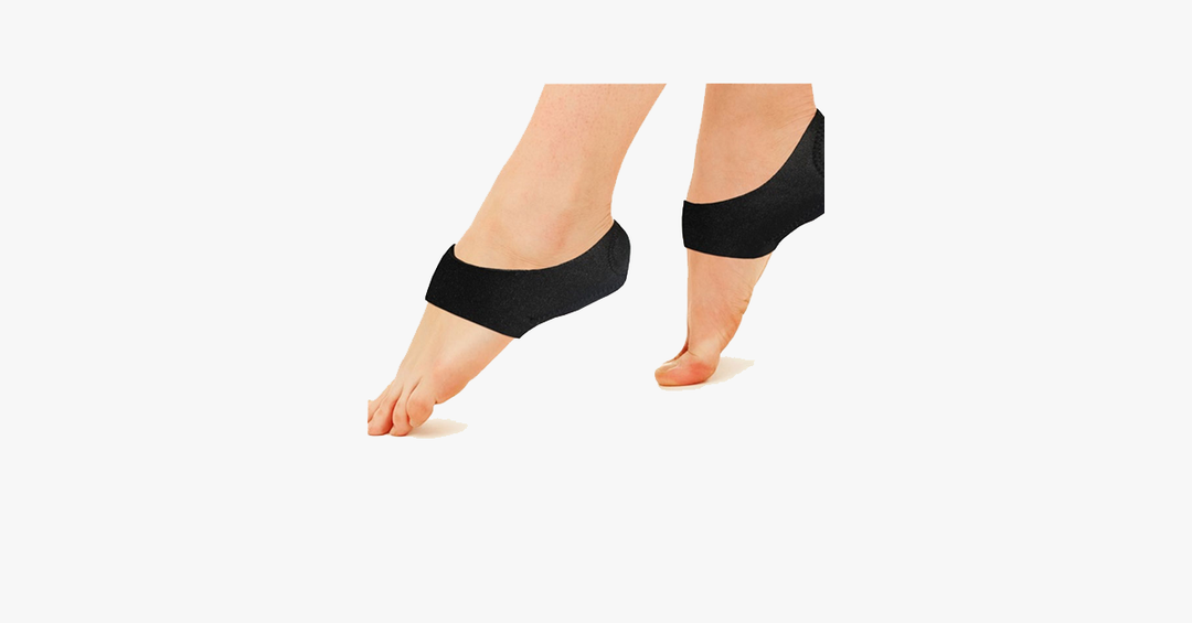 Lisslune | 2 pack: Foot shock-absorbing plantar fasciitis therapy wrap